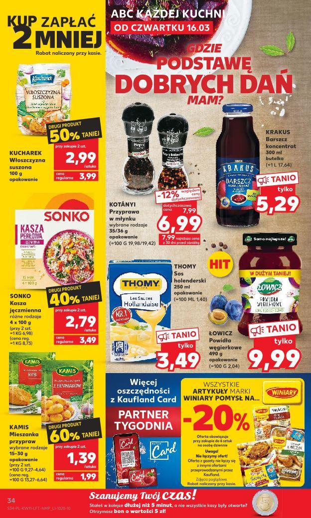 Gazetka promocyjna Kaufland str. 34