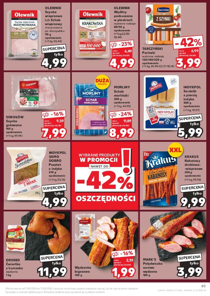 Gazetka promocyjna Kaufland str. 49