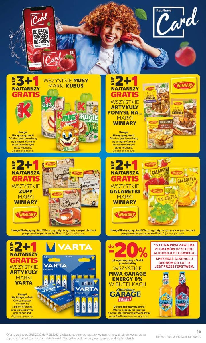 Gazetka promocyjna Kaufland str. 15