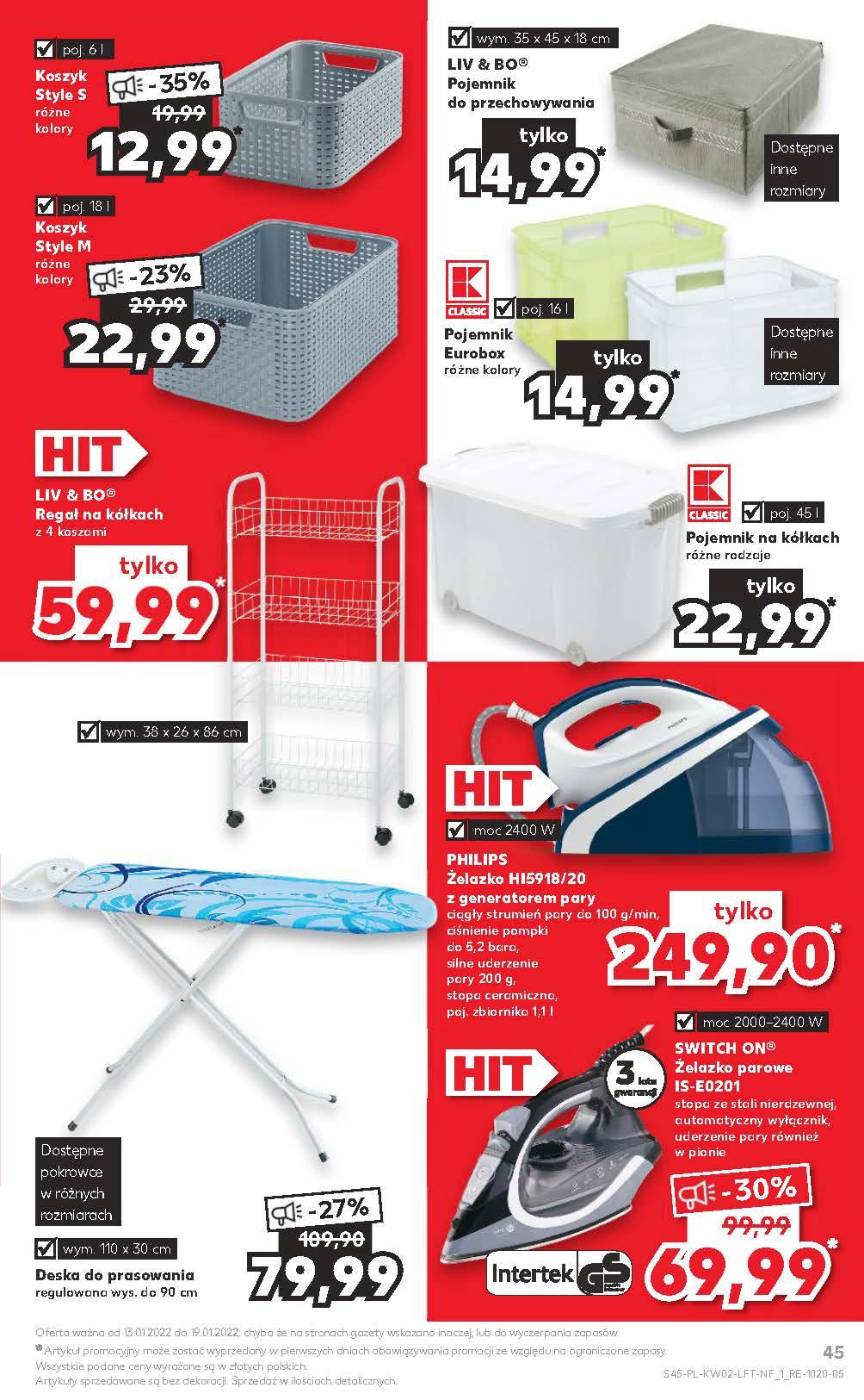 Gazetka promocyjna Kaufland str. 45