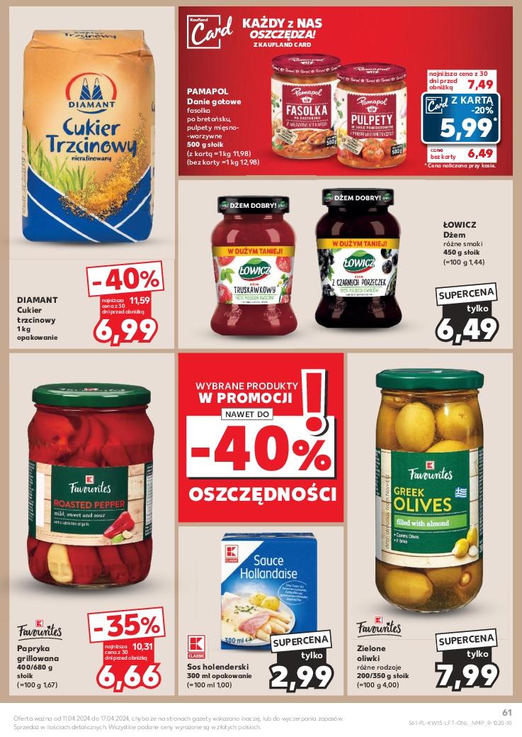 Gazetka promocyjna Kaufland str. 61