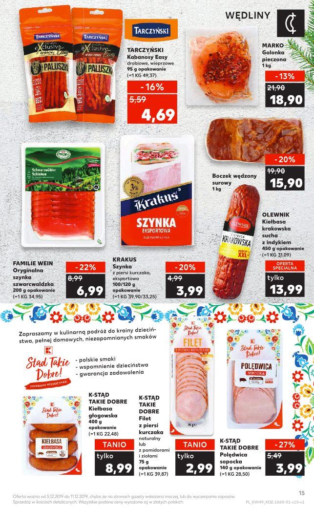 Gazetka promocyjna Kaufland str. 15