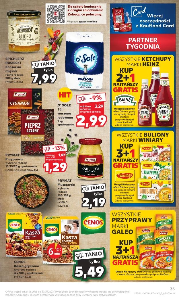 Gazetka promocyjna Kaufland str. 35