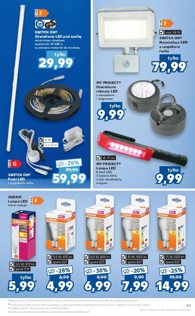 Gazetka promocyjna Kaufland str. 61