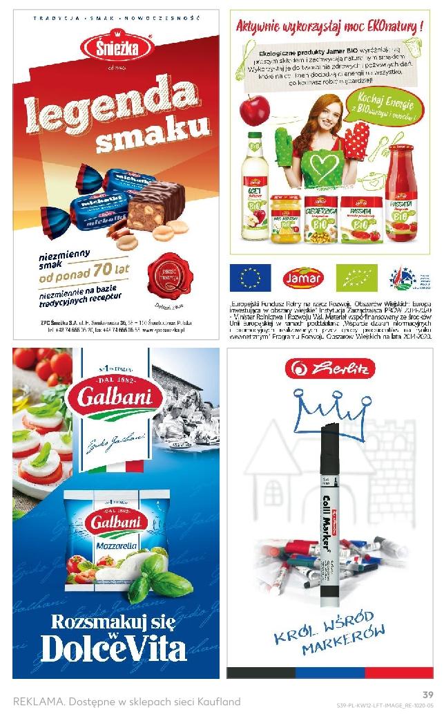 Gazetka promocyjna Kaufland str. 39
