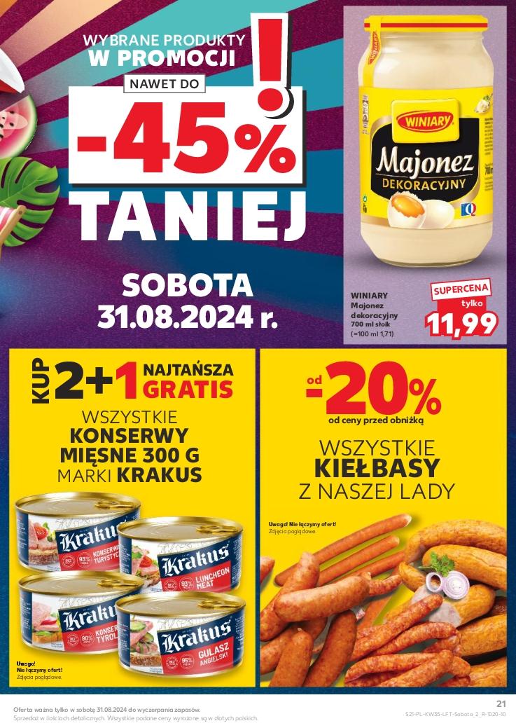 Gazetka promocyjna Kaufland str. 21
