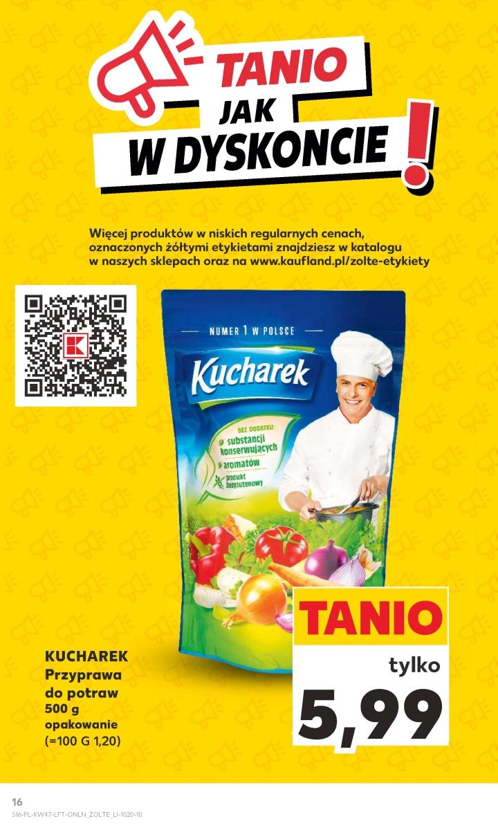 Gazetka promocyjna Kaufland str. 16
