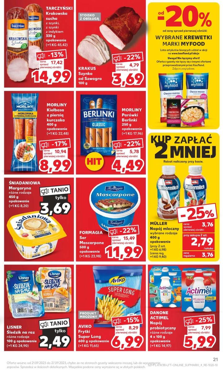 Gazetka promocyjna Kaufland str. 21