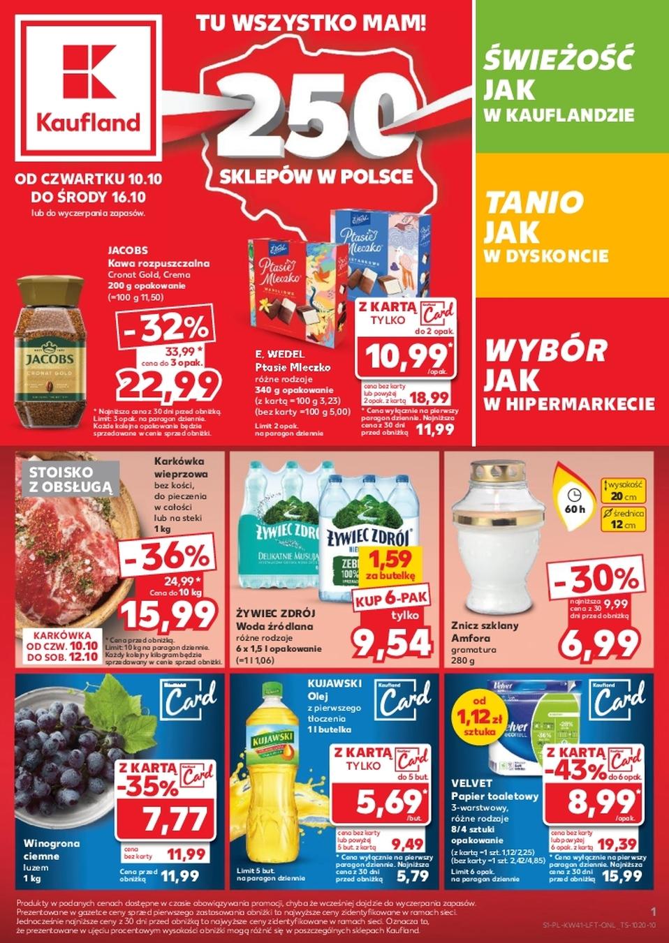 Gazetka promocyjna Kaufland str. 1