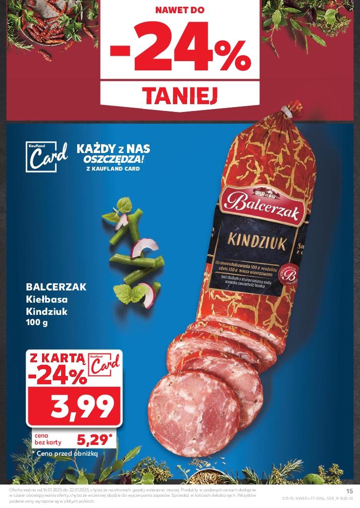 Gazetka promocyjna Kaufland str. 15