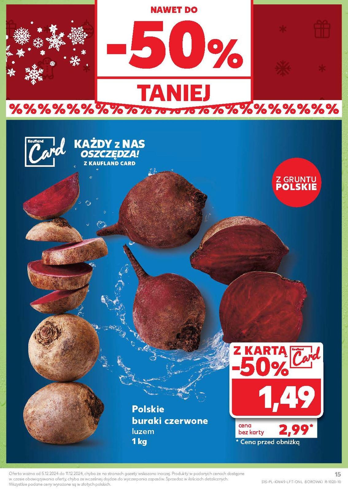 Gazetka promocyjna Kaufland str. 15
