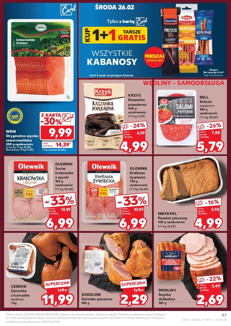 Gazetka promocyjna Kaufland str. 47