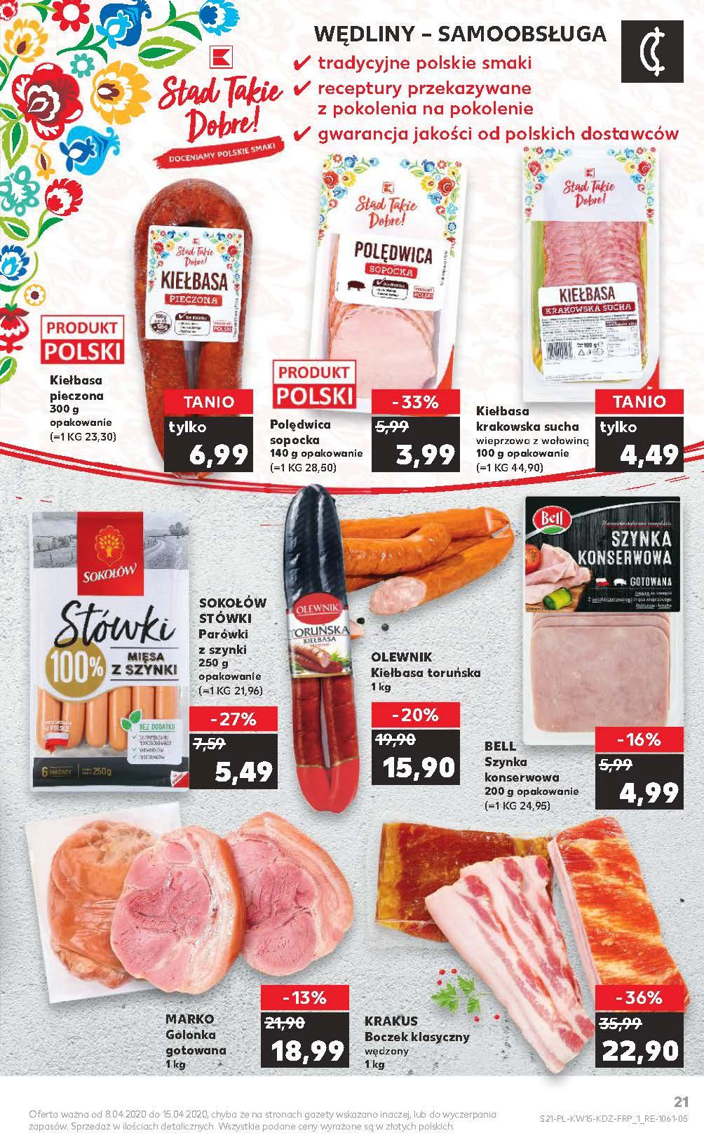 Gazetka promocyjna Kaufland str. 21