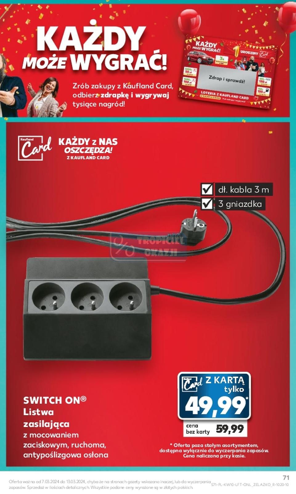 Gazetka promocyjna Kaufland str. 71