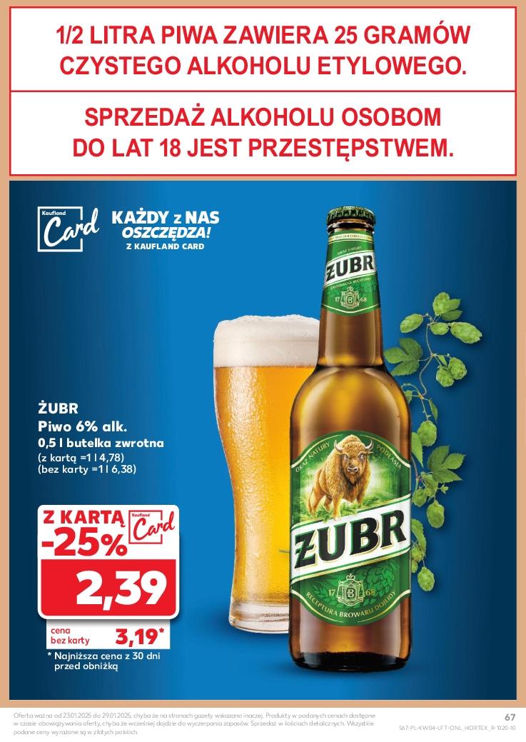 Gazetka promocyjna Kaufland str. 67
