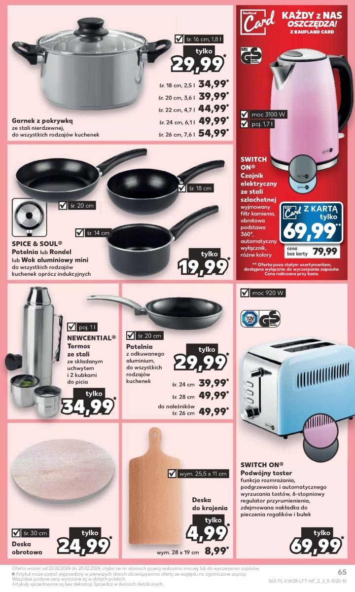 Gazetka promocyjna Kaufland str. 65