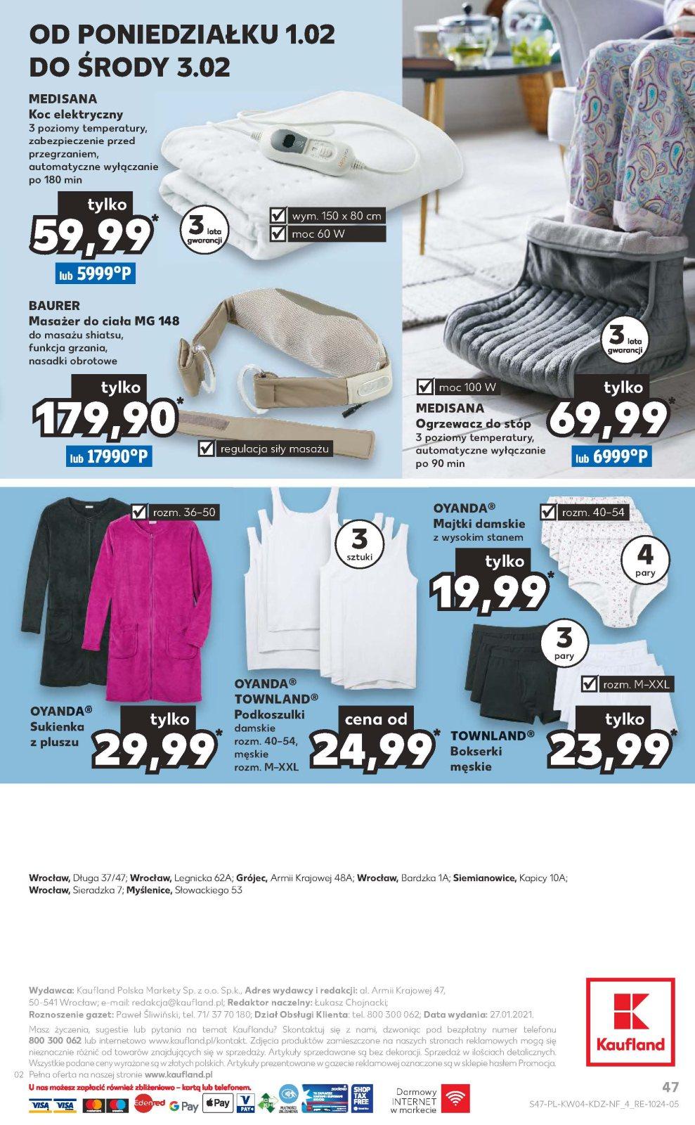 Gazetka promocyjna Kaufland str. 47