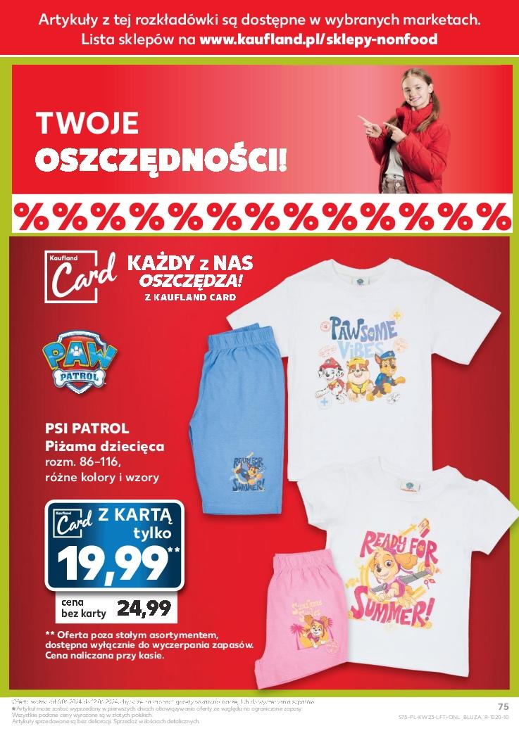 Gazetka promocyjna Kaufland str. 75
