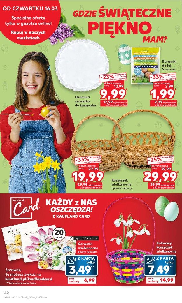 Gazetka promocyjna Kaufland str. 42