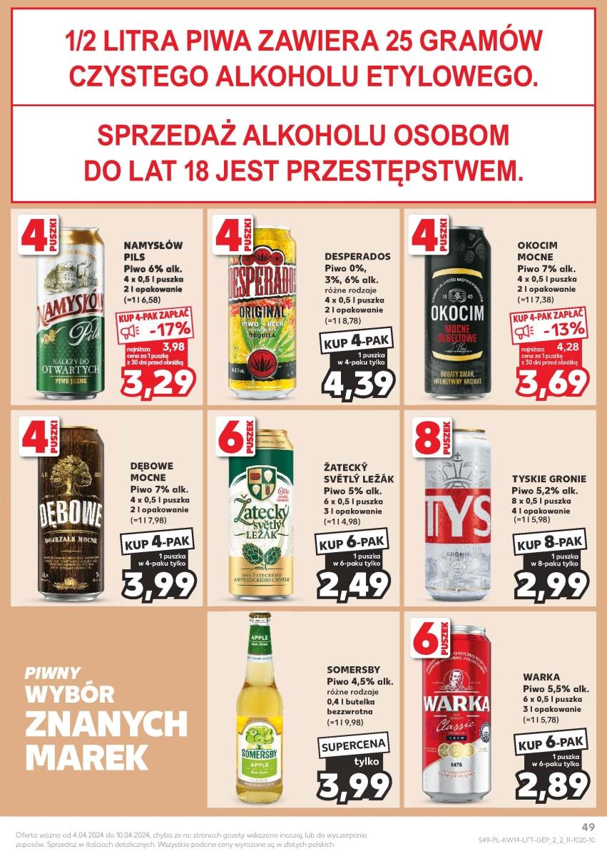 Gazetka promocyjna Kaufland str. 49