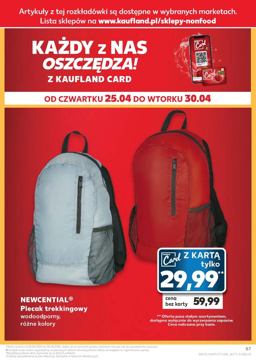 Gazetka promocyjna Kaufland str. 87