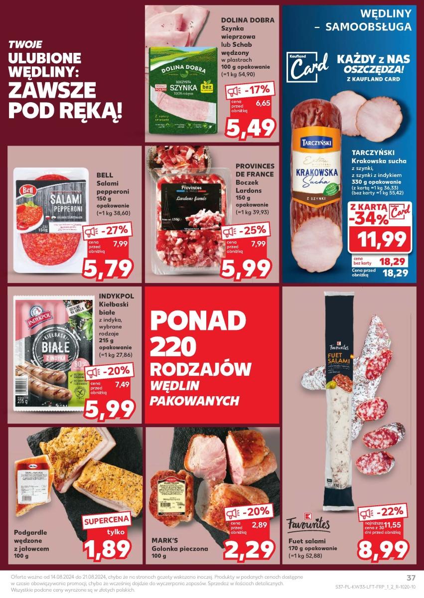 Gazetka promocyjna Kaufland str. 37