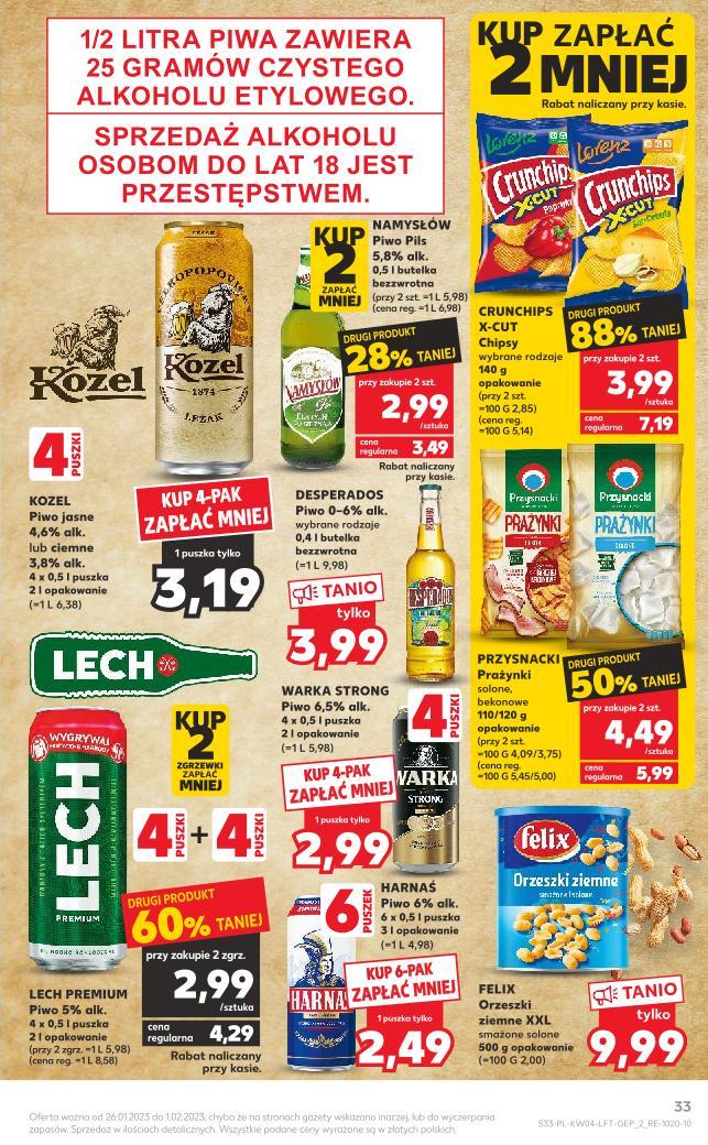 Gazetka promocyjna Kaufland str. 33