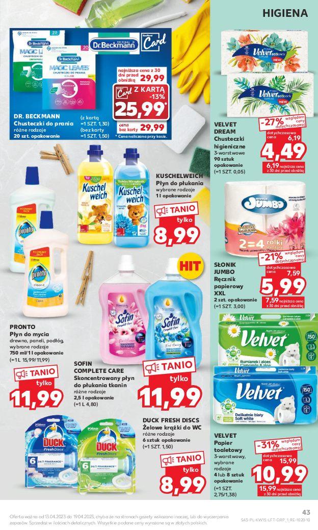 Gazetka promocyjna Kaufland str. 43
