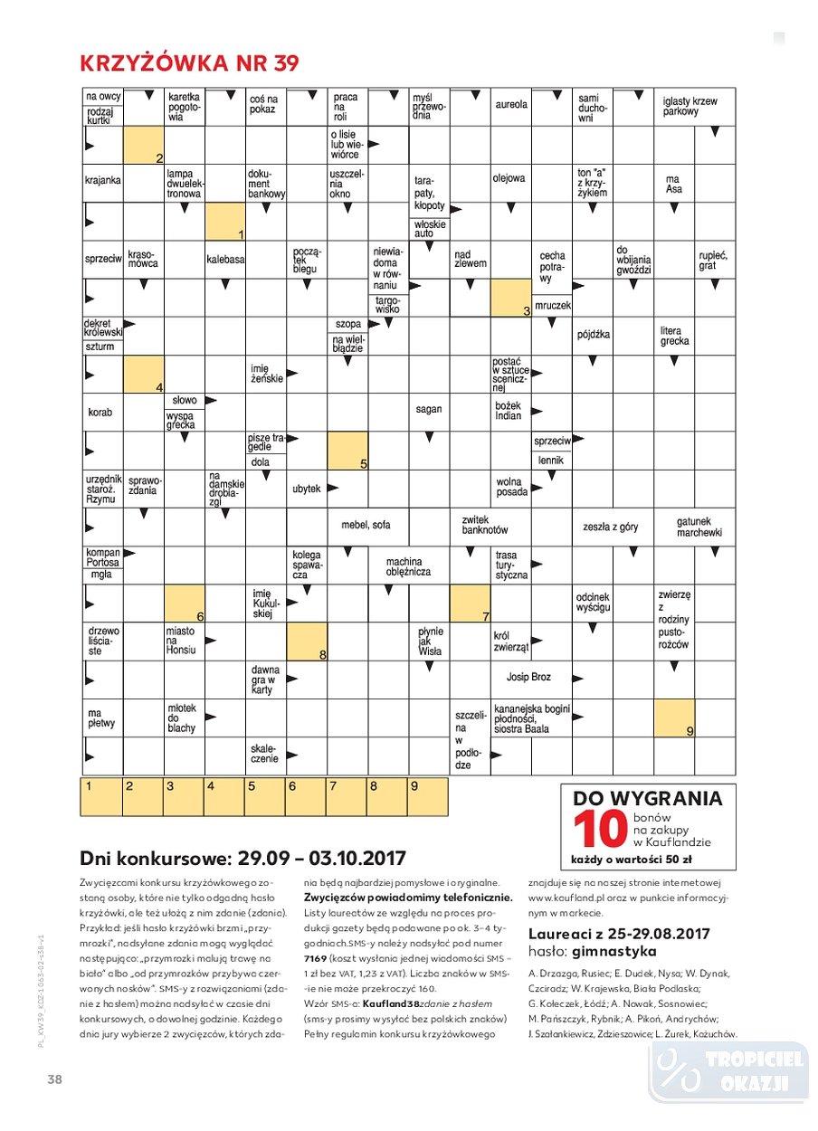 Gazetka promocyjna Kaufland str. 38