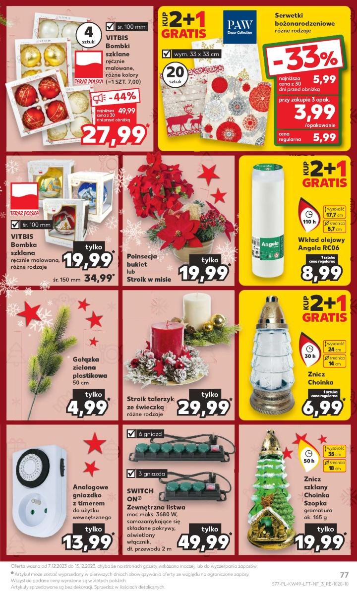 Gazetka promocyjna Kaufland str. 77