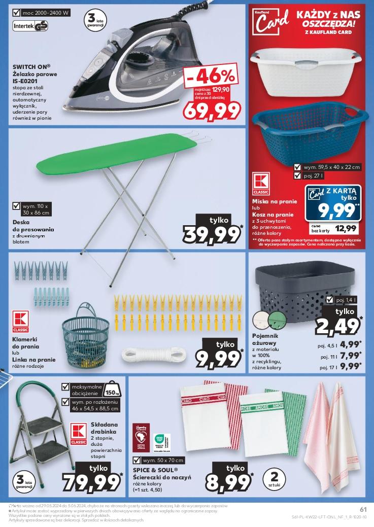 Gazetka promocyjna Kaufland str. 61