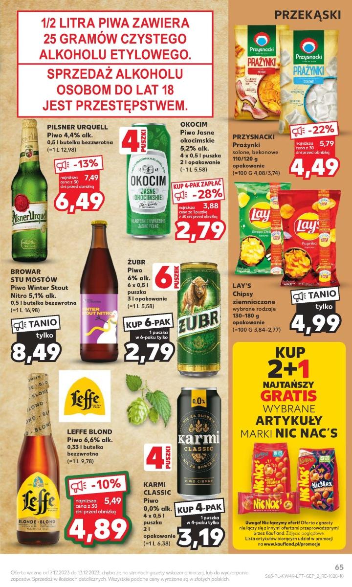 Gazetka promocyjna Kaufland str. 65
