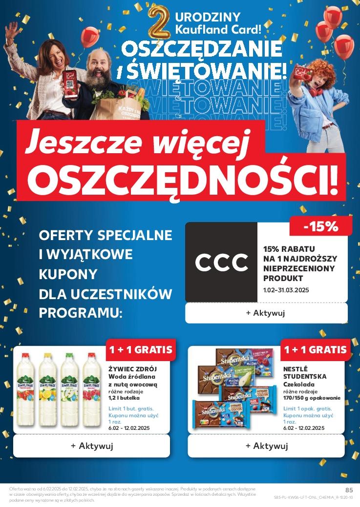 Gazetka promocyjna Kaufland str. 85