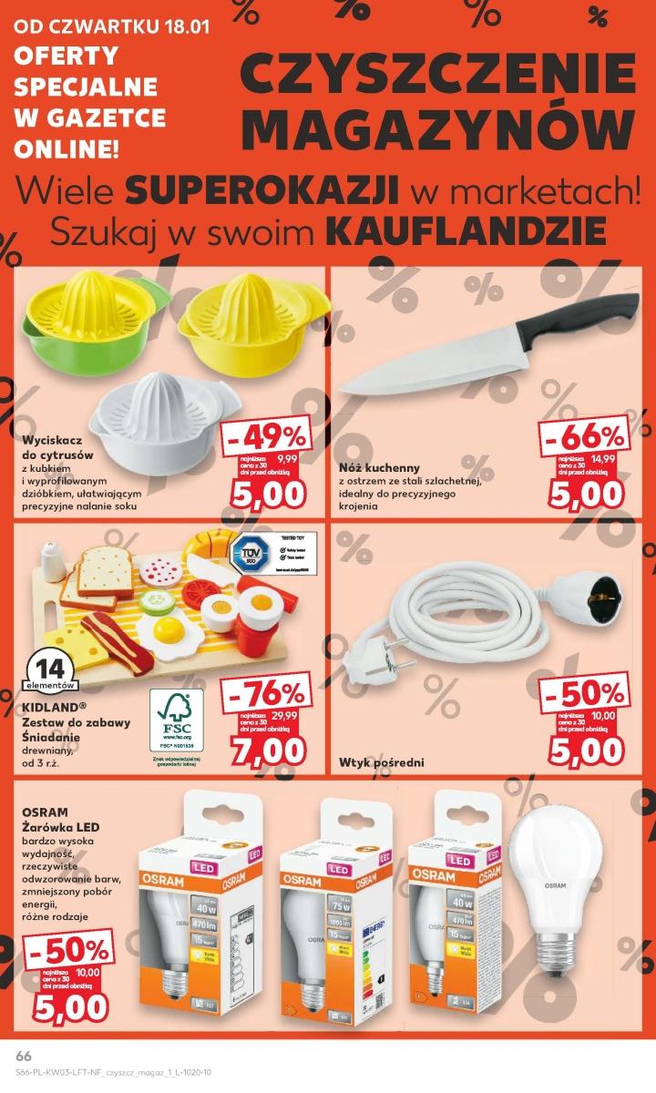 Gazetka promocyjna Kaufland str. 66