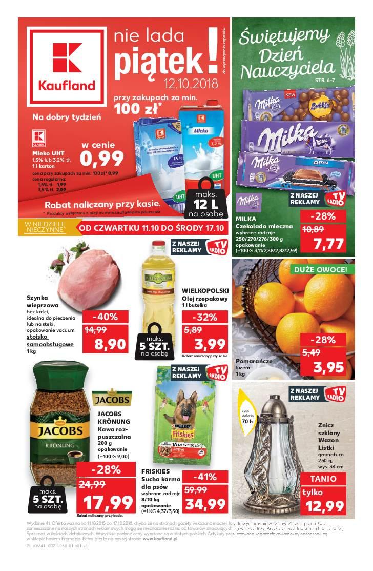 Gazetka promocyjna Kaufland str. 1