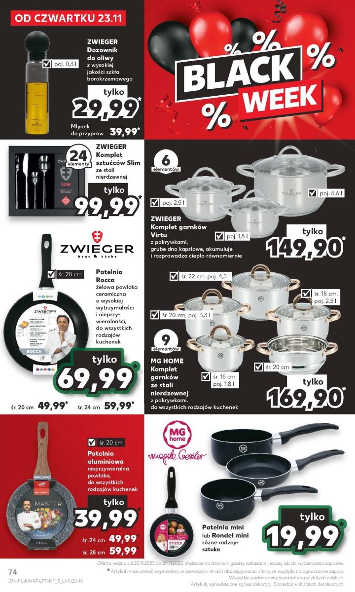 Gazetka promocyjna Kaufland str. 74