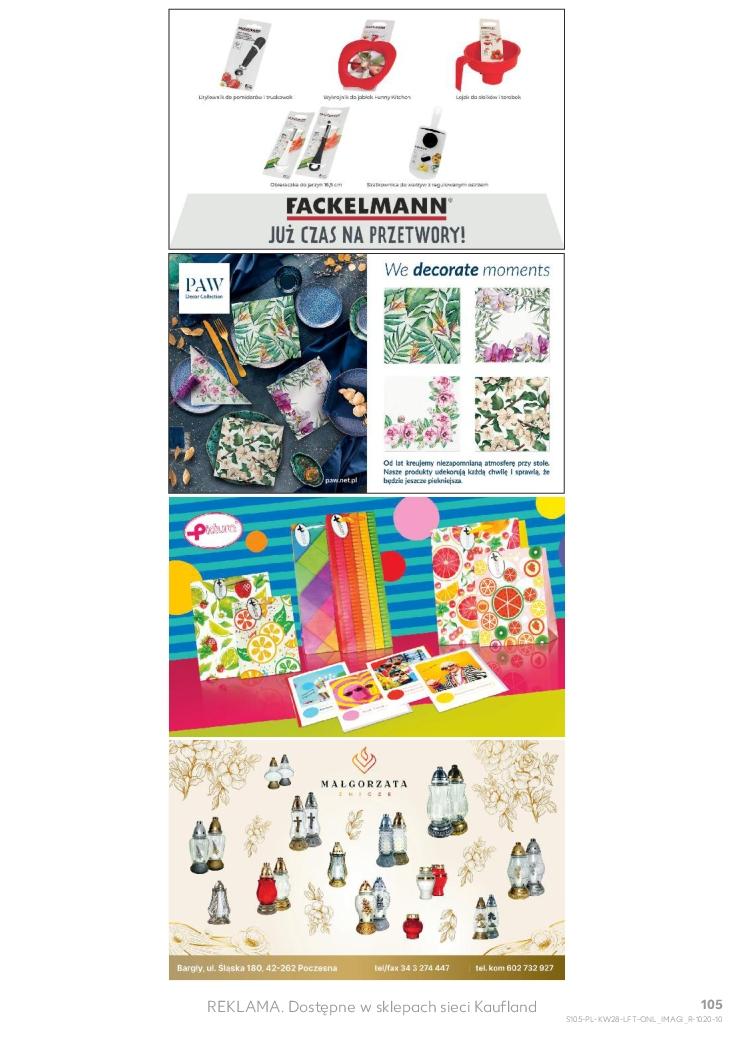 Gazetka promocyjna Kaufland str. 105