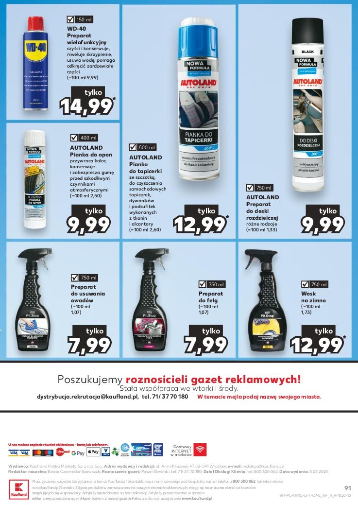 Gazetka promocyjna Kaufland str. 91
