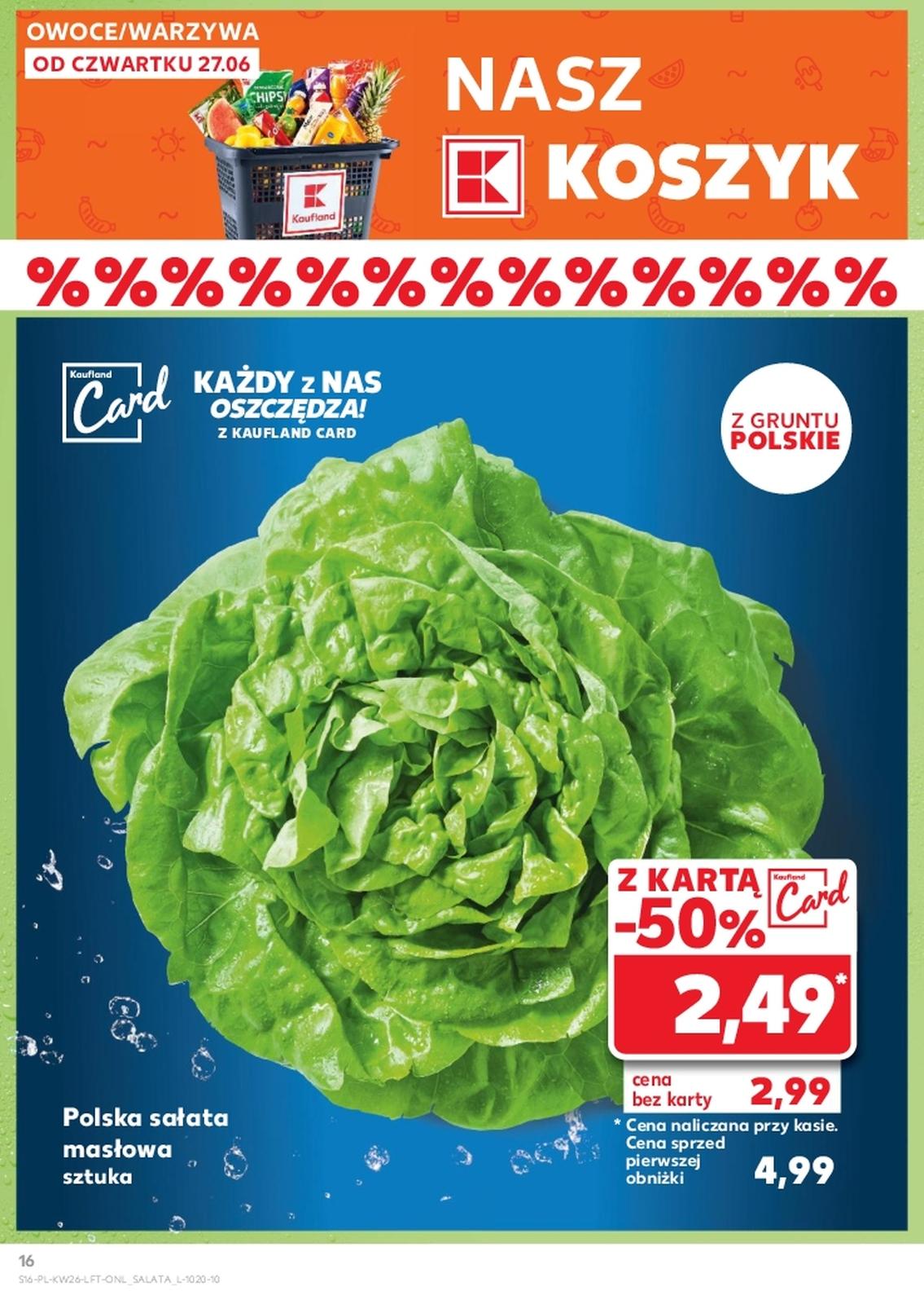 Gazetka promocyjna Kaufland str. 16