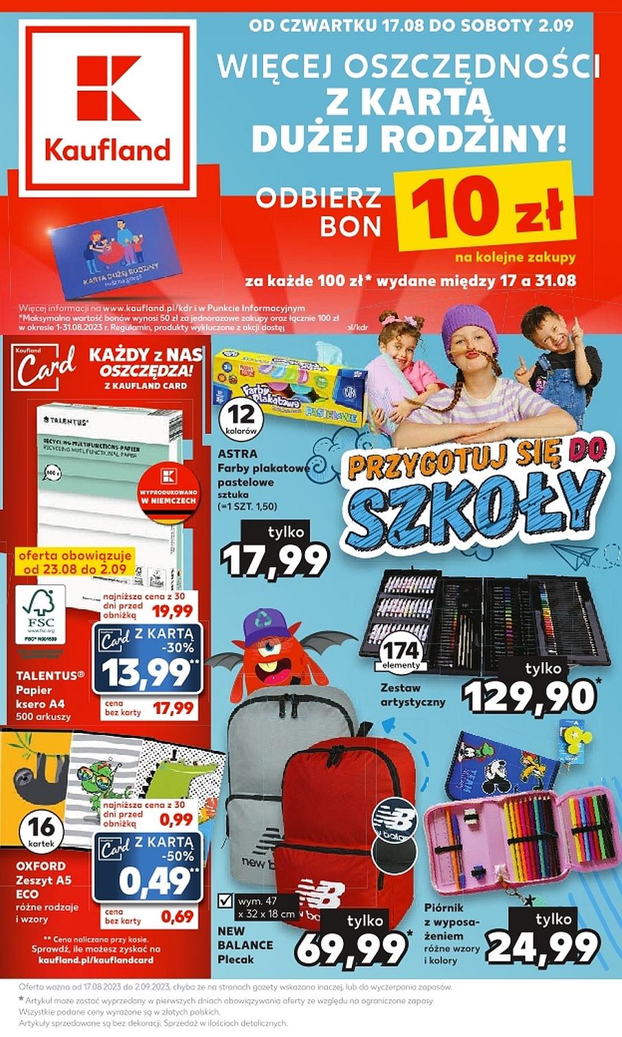 Gazetka promocyjna Kaufland str. 1
