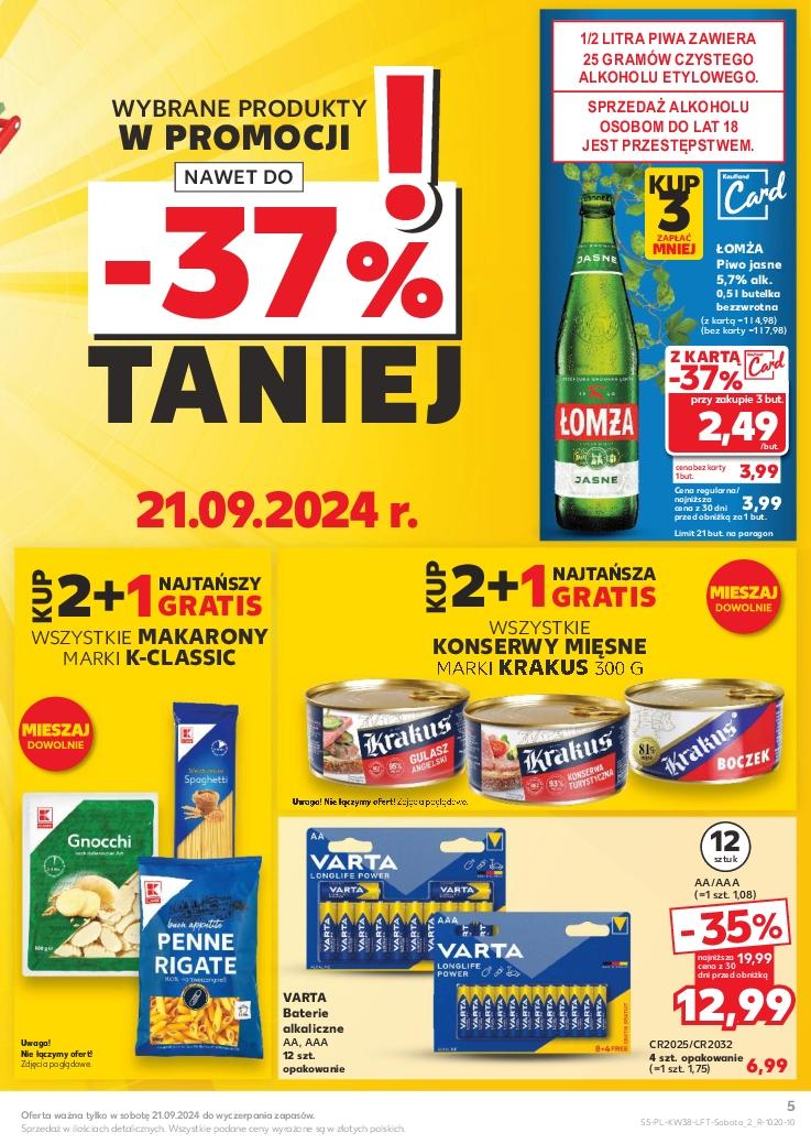 Gazetka promocyjna Kaufland str. 5