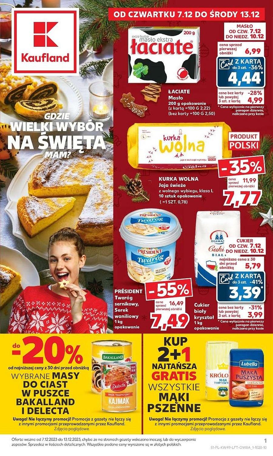 Gazetka promocyjna Kaufland str. 1