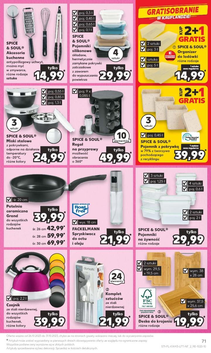 Gazetka promocyjna Kaufland str. 71