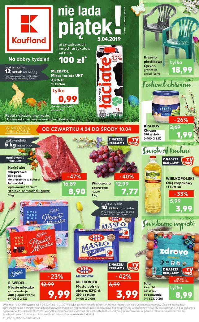 Gazetka promocyjna Kaufland str. 1