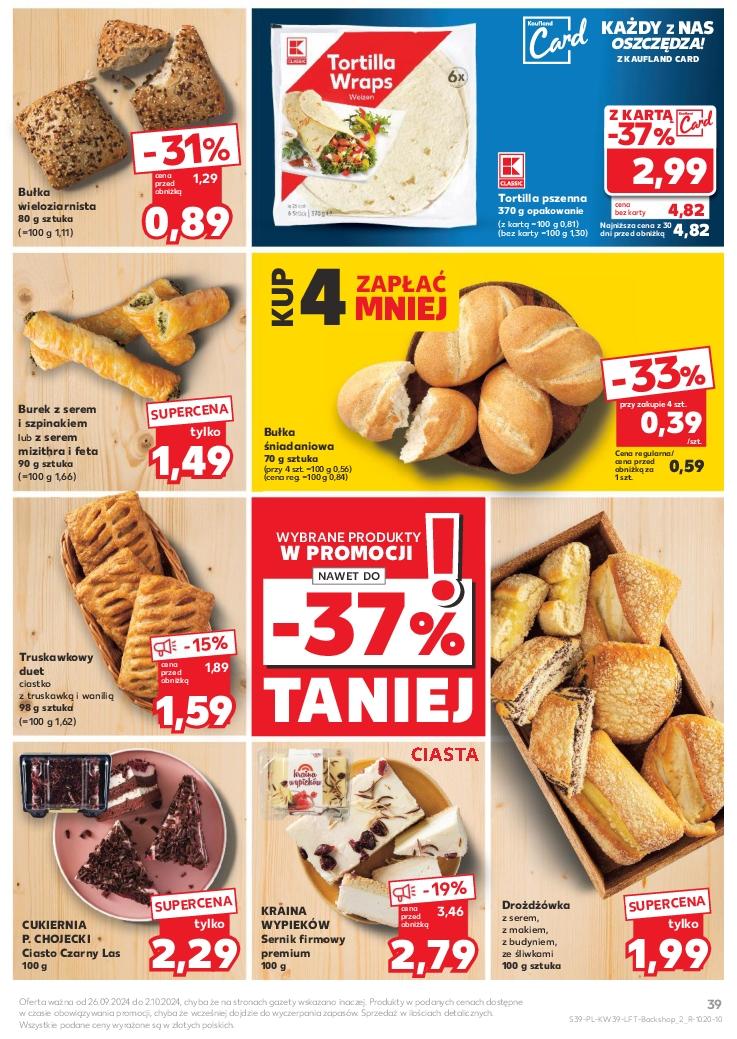 Gazetka promocyjna Kaufland str. 39