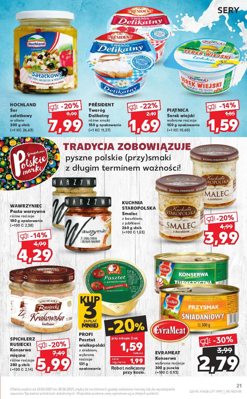 Gazetka promocyjna Kaufland str. 21