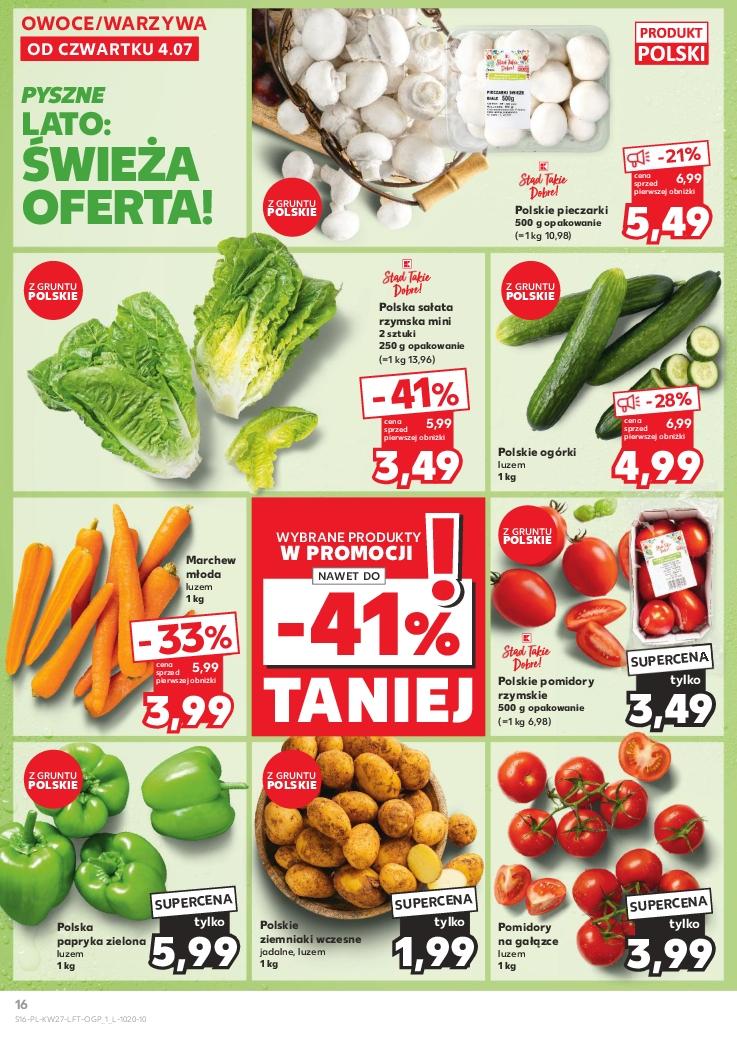 Gazetka promocyjna Kaufland str. 16