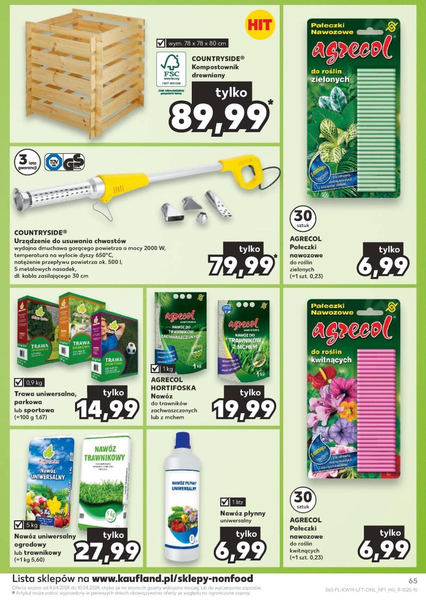 Gazetka promocyjna Kaufland str. 65