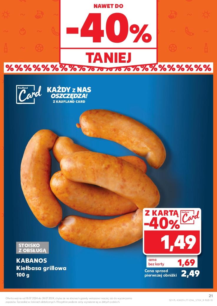 Gazetka promocyjna Kaufland str. 21