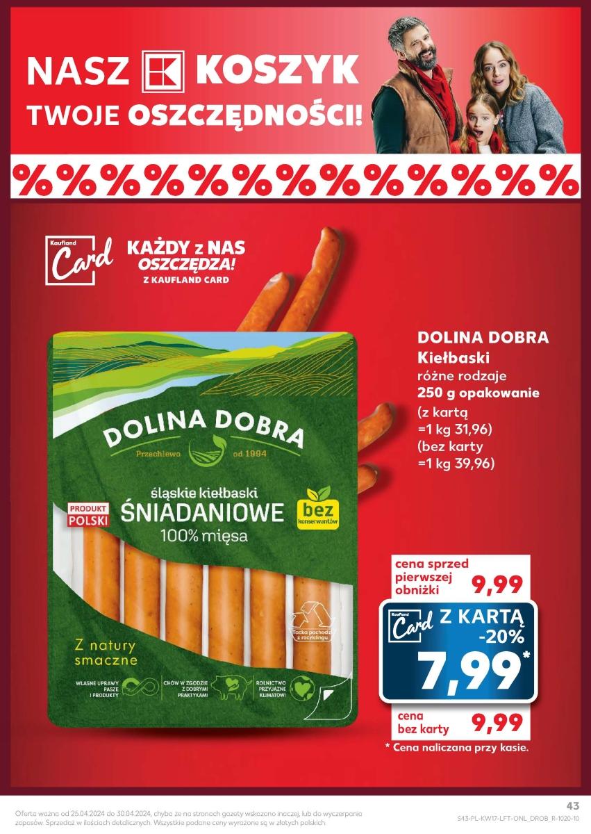 Gazetka promocyjna Kaufland str. 43